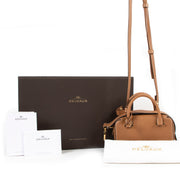Delvaux Cool Box Nano Taurillon Soft Végétal Mini Bag