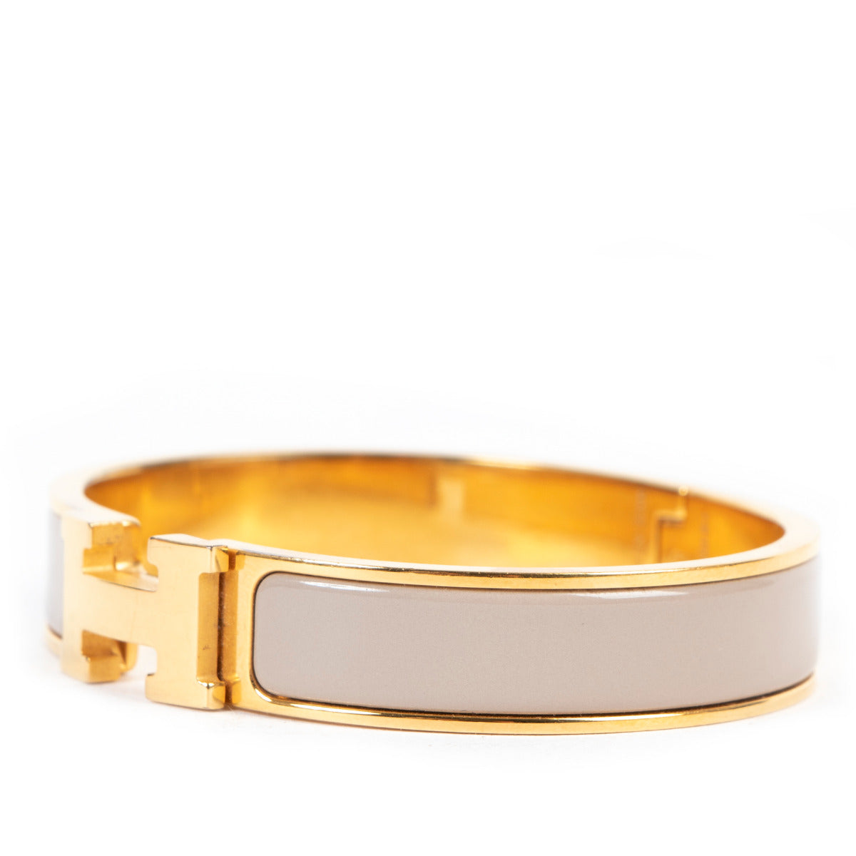 Bracelet Hermès Clic H PM Beige
