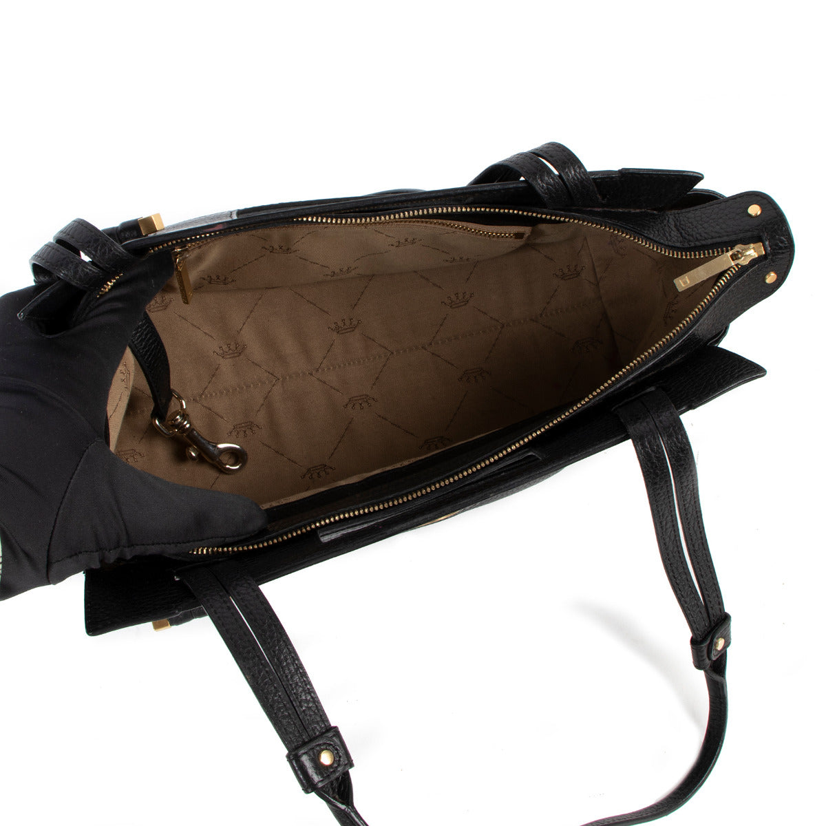 Delvaux Black Benjamin PM Shoulder Bag