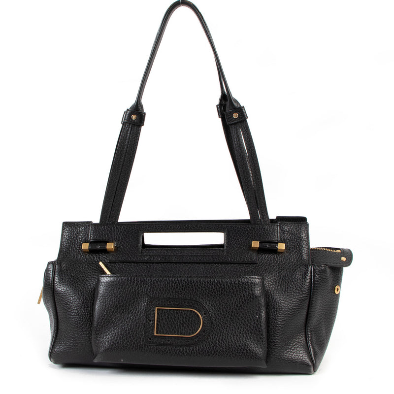 Delvaux Black Benjamin PM Shoulder Bag