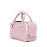 Buy online authentic second hand Delvaux Taurillon Soft Mauve Cool Box Mini Shoulder bag in very good condition at Labellov in Antwerp