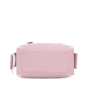 Buy online authentic second hand Delvaux Taurillon Soft Mauve Cool Box Mini Shoulder bag in very good condition at Labellov in Antwerp