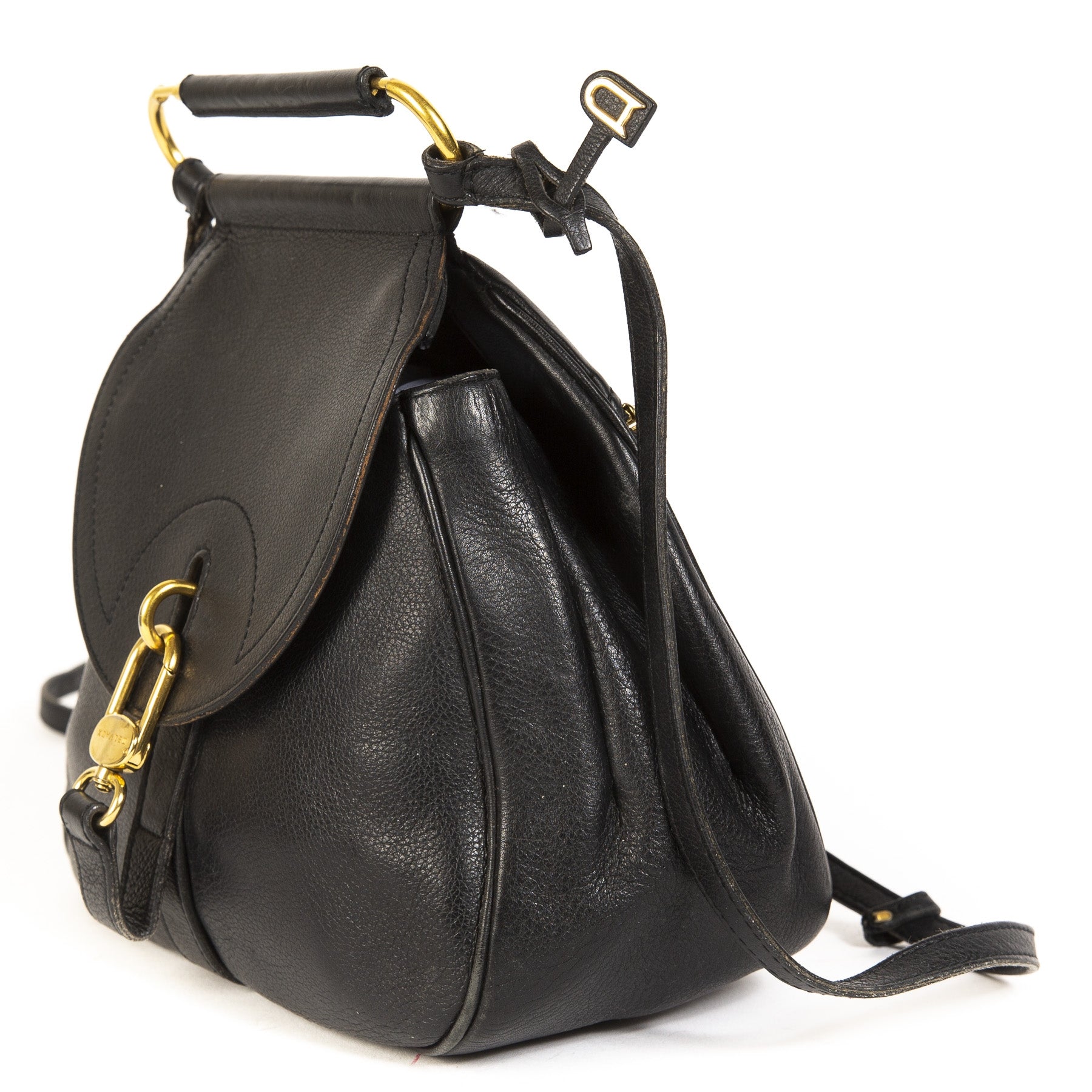 Delvaux Cerceau PM Bag Black