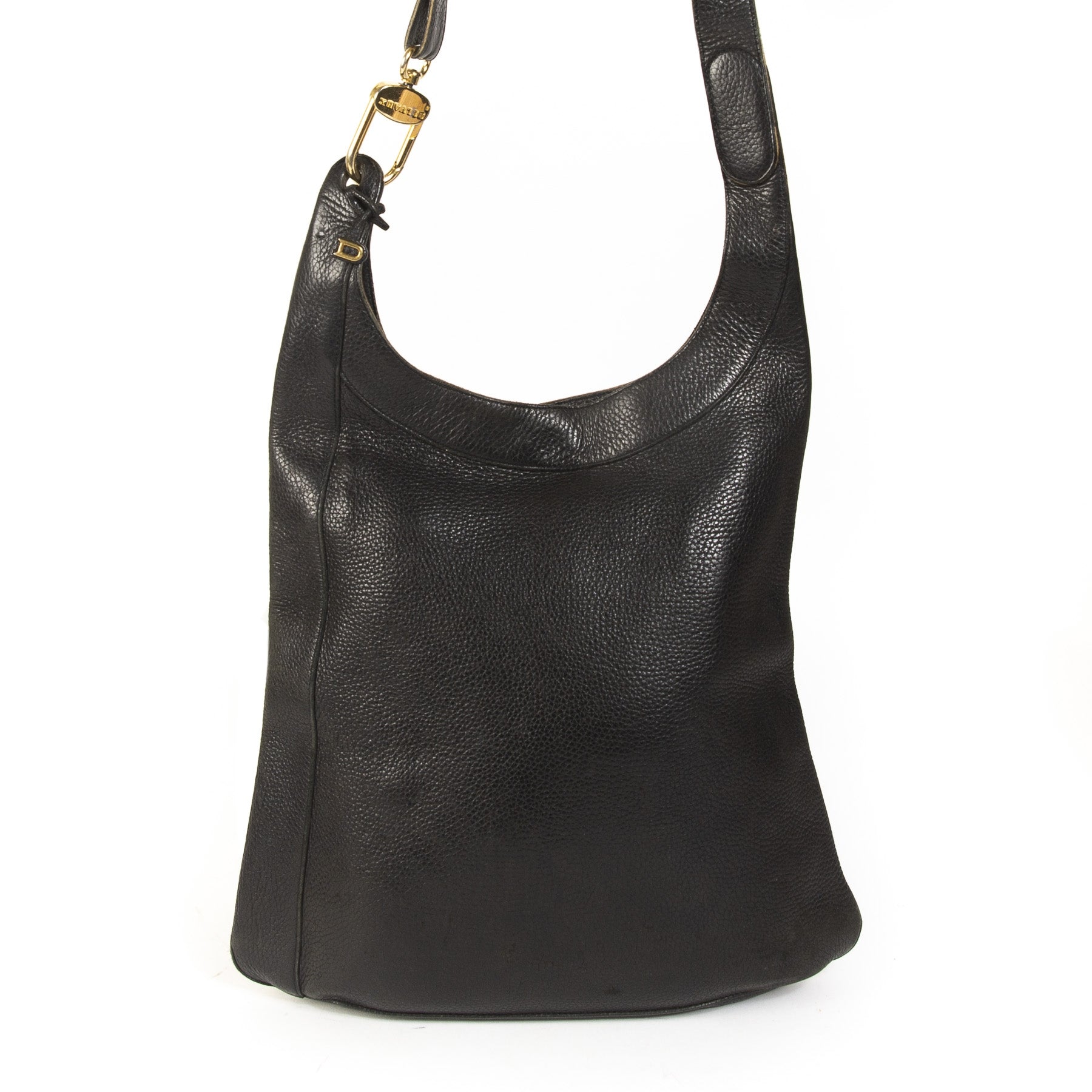 Delvaux Black Jongleur Shoulder Bag