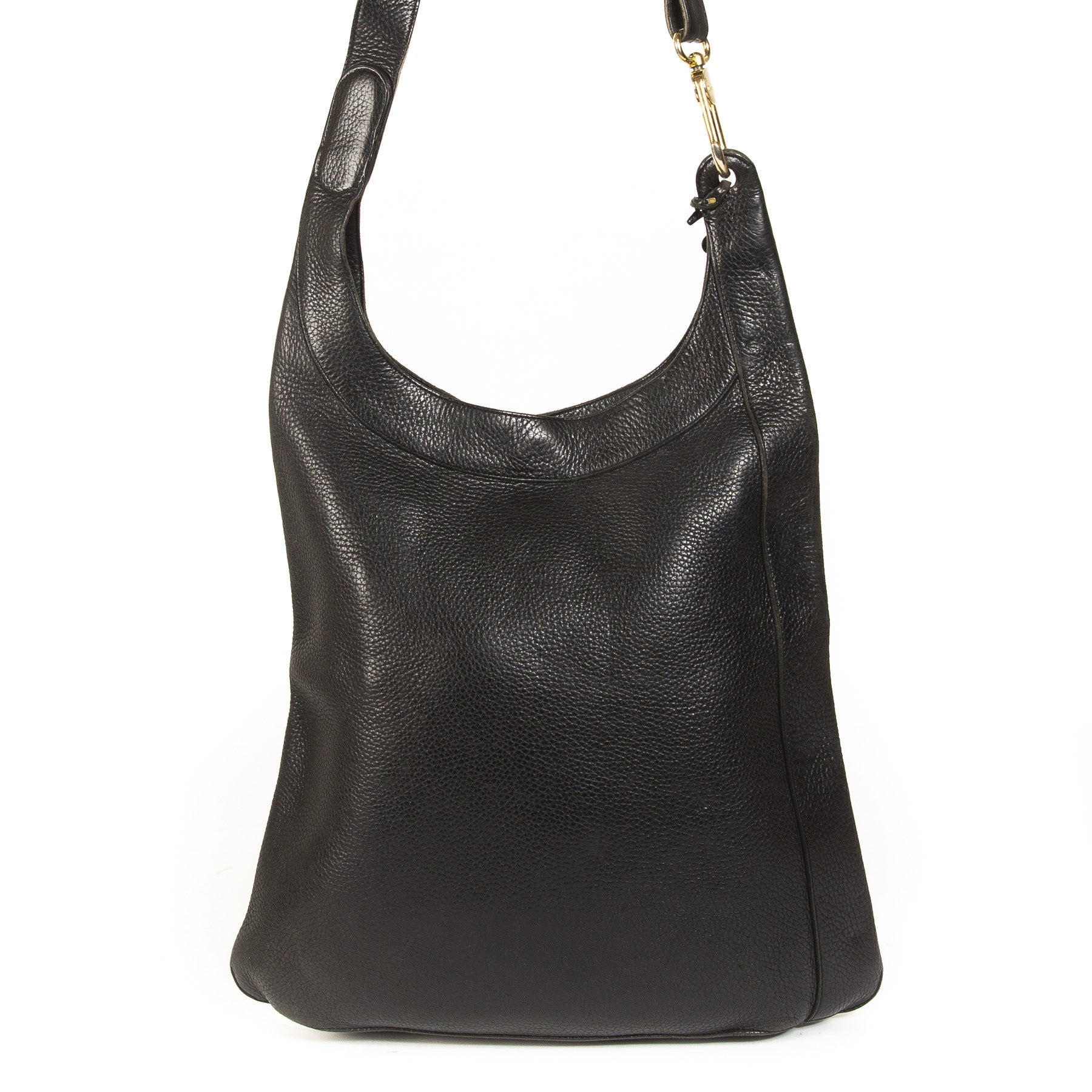Delvaux Black Jongleur Shoulder Bag