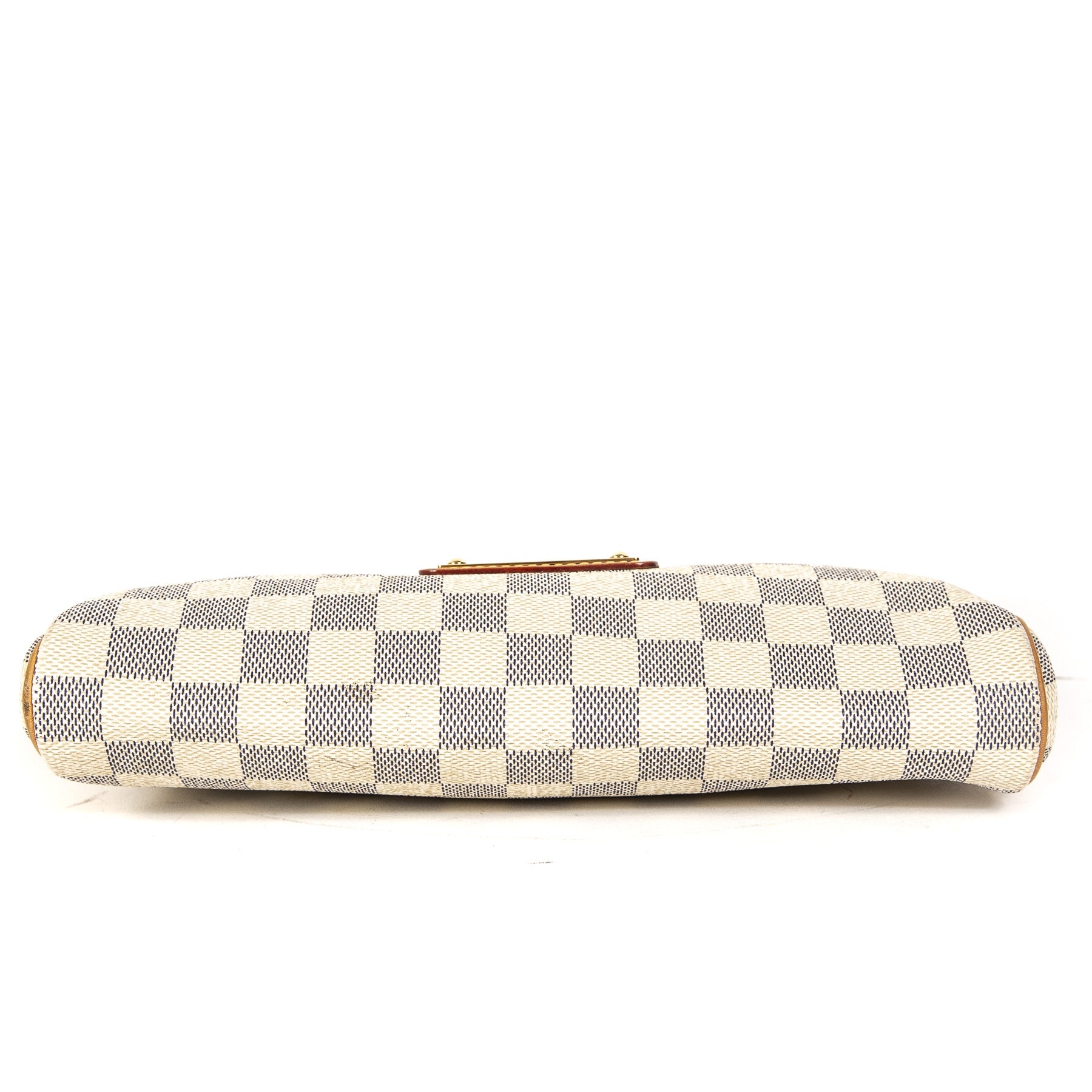 Louis Vuitton Damier Azur Pochette Milla MM Bag.