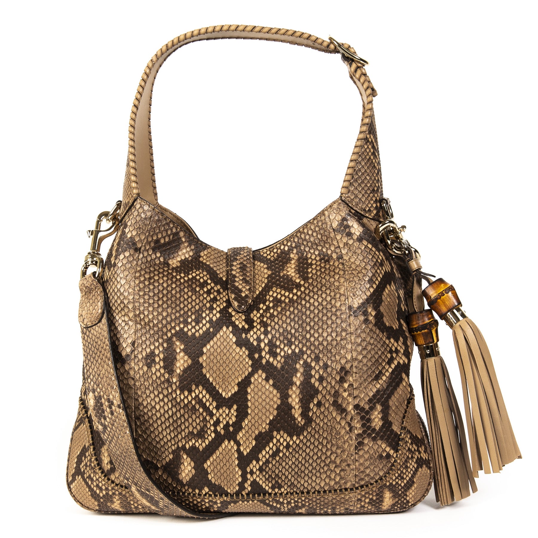 Sac porté épaule Gucci Jackie exclusif en python en édition limitée