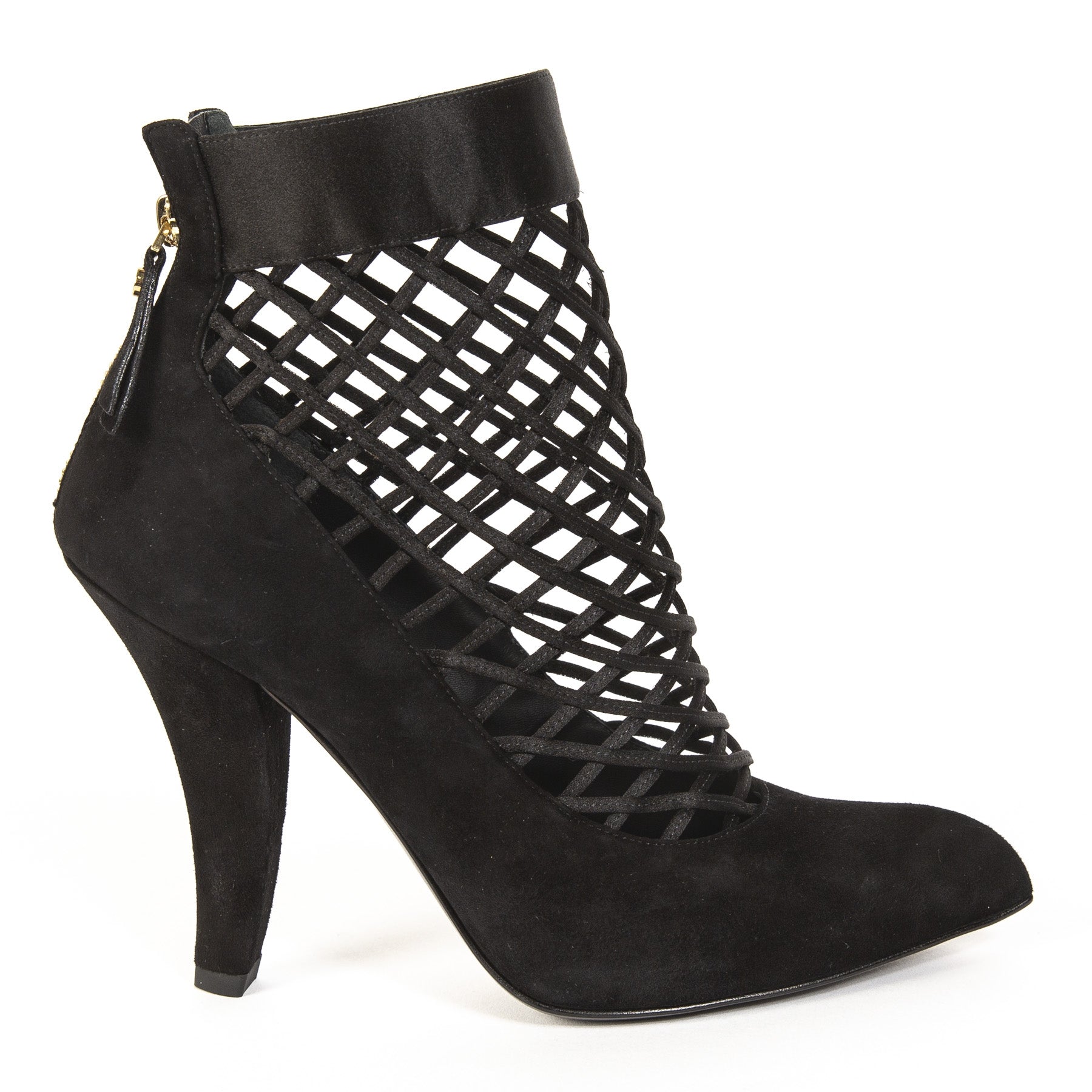 Louis Vuitton Black Suede Ankle Boots - Size 37