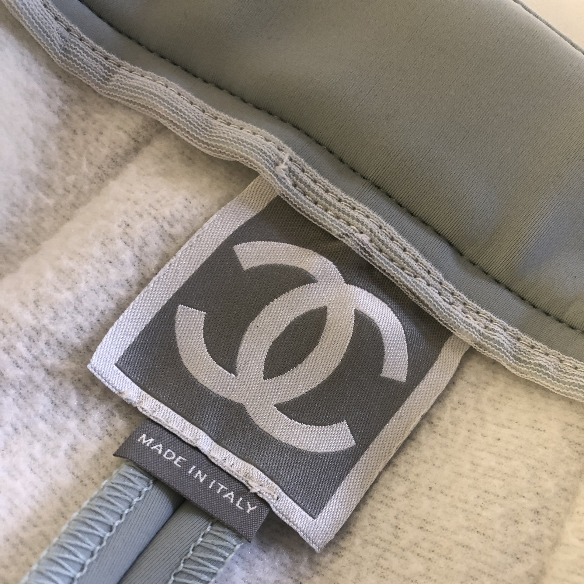 Chanel Light Blue Ski Pants