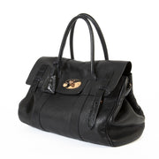 Mulberry Black Heritage Bayswater Satchel now for sale at labellov vintage fashion webshop belgium