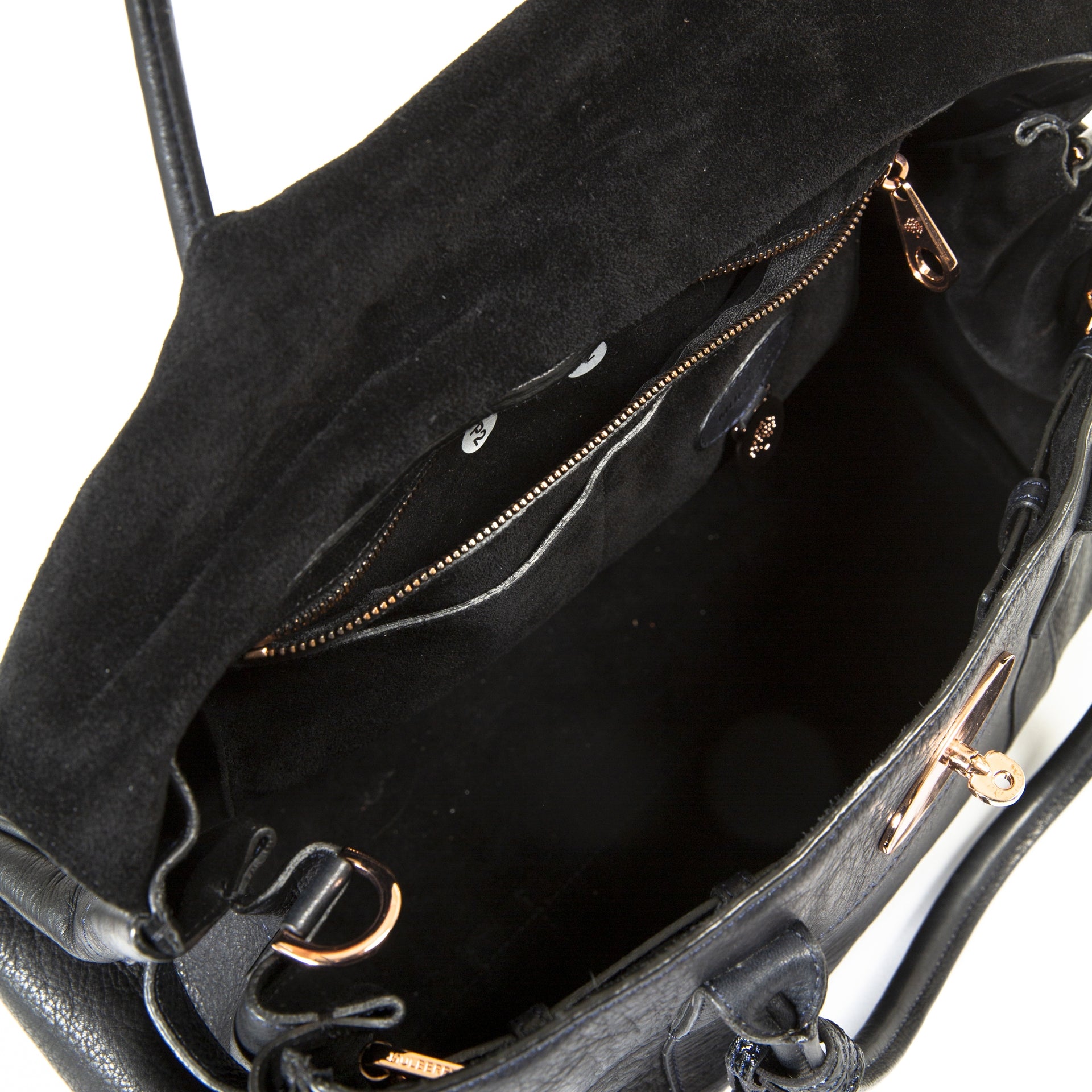 Mulberry Black Heritage Bayswater Satchel now for sale at labellov vintage fashion webshop belgium