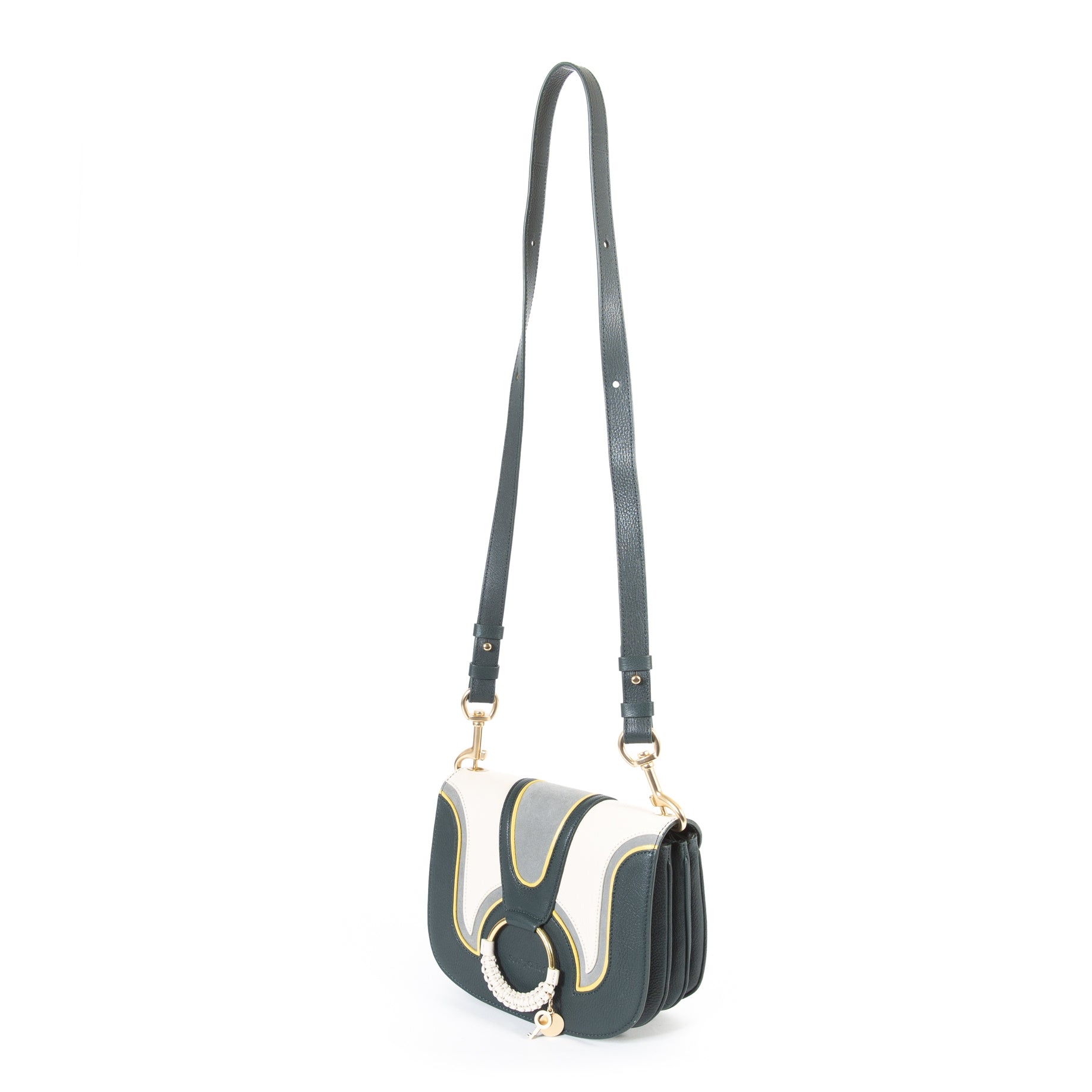 see by chloe green hana medium corssbody bag now for sale at labellov
