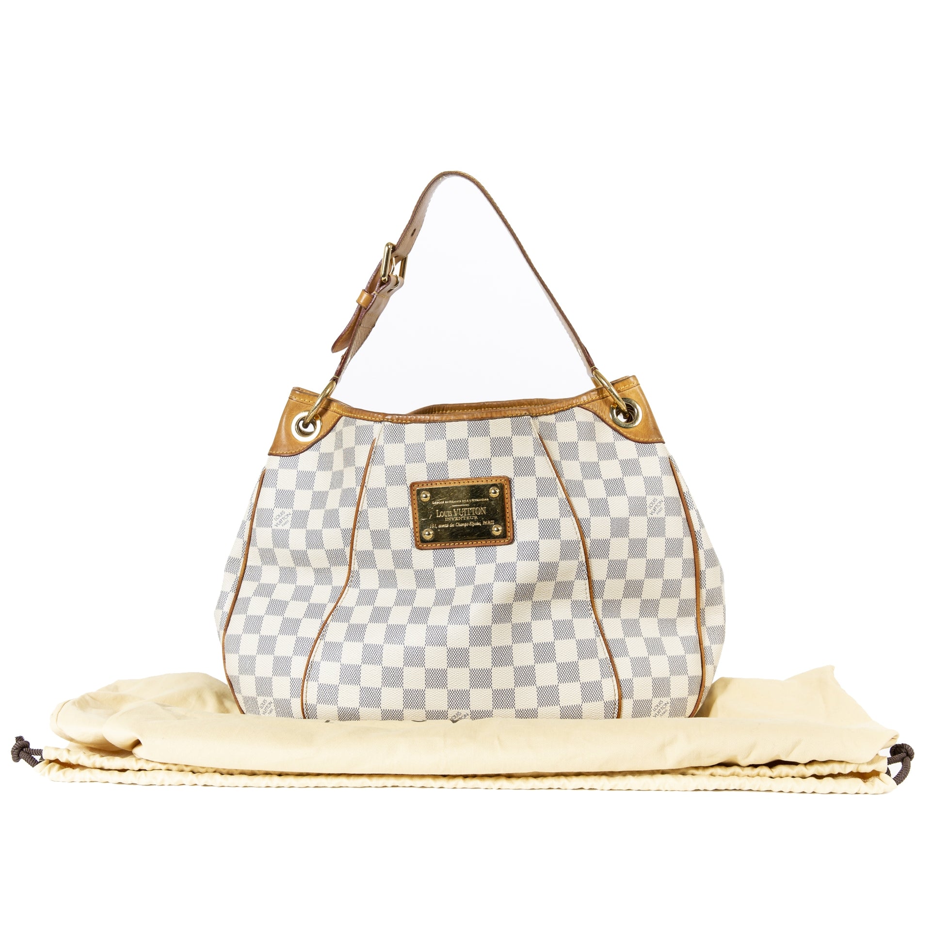 Sac Louis Vuitton Galliera Inventeur PM Damier Azur
