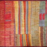 delvaux multicolor striped silk scarf now for sale at labellov vintage fashion webshop