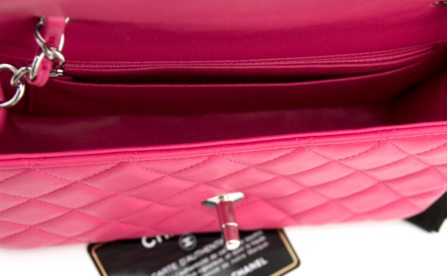 koop veilig online aan de beste prijs Chanel Candy Pink New Mini Classic Flap Bag