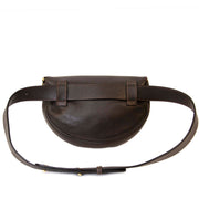 Delvaux Dark Brown Musette Belt Bag for the best price online with worldwide shipping.