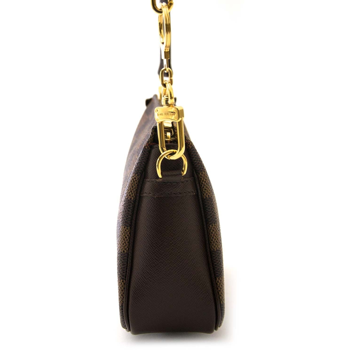 tweedehands Louis Vuitton Navona Ebene Damier Pouch Bag te koop bij labellov