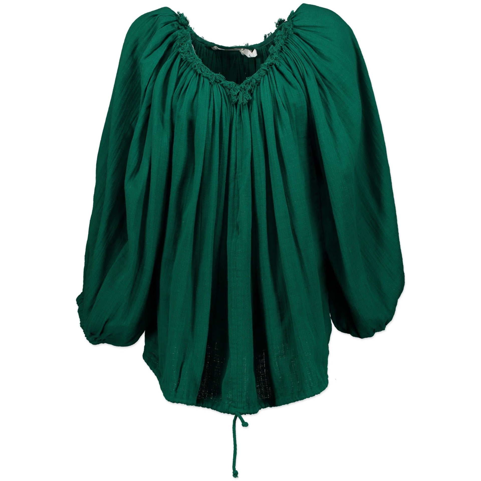 Authentic second hand vintage Isabel Marant Etoile Green Blouse online webshop LabelLOV