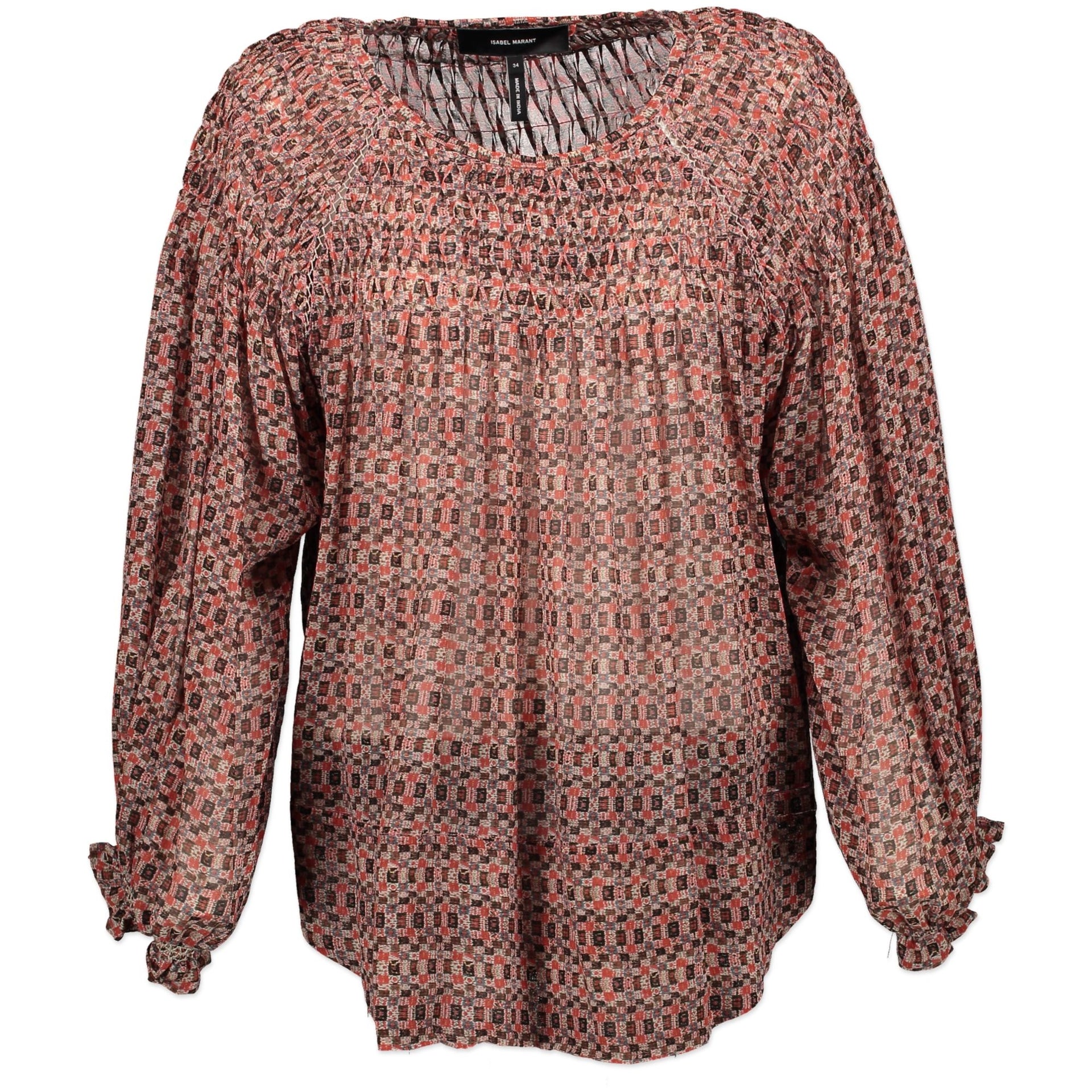 Isabel Marant Red Blouse size 34 at Labellov. Online webshop with designer handbags