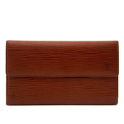 Brown Epi leather wallet Louis Vuitton