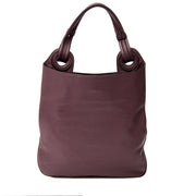 Jil Sander Aubergine Shoulder Bag for the best price on Labellov, Antwerp. Worldwide shipping