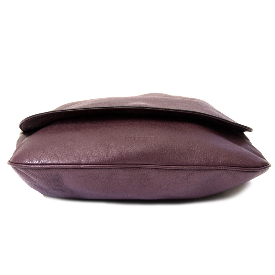 Jil Sander Aubergine Shoulder Bag te koop in Antwerpen, België en wereldwijd aan de beste prijs
