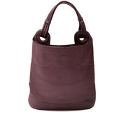 acheter en ligne Jil Sander Aubergine Shoulder Bag pour le meilleur prix