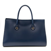 Jimmy Choo Navy Blue Top Handle Bag now online at labellov.com at the best price.