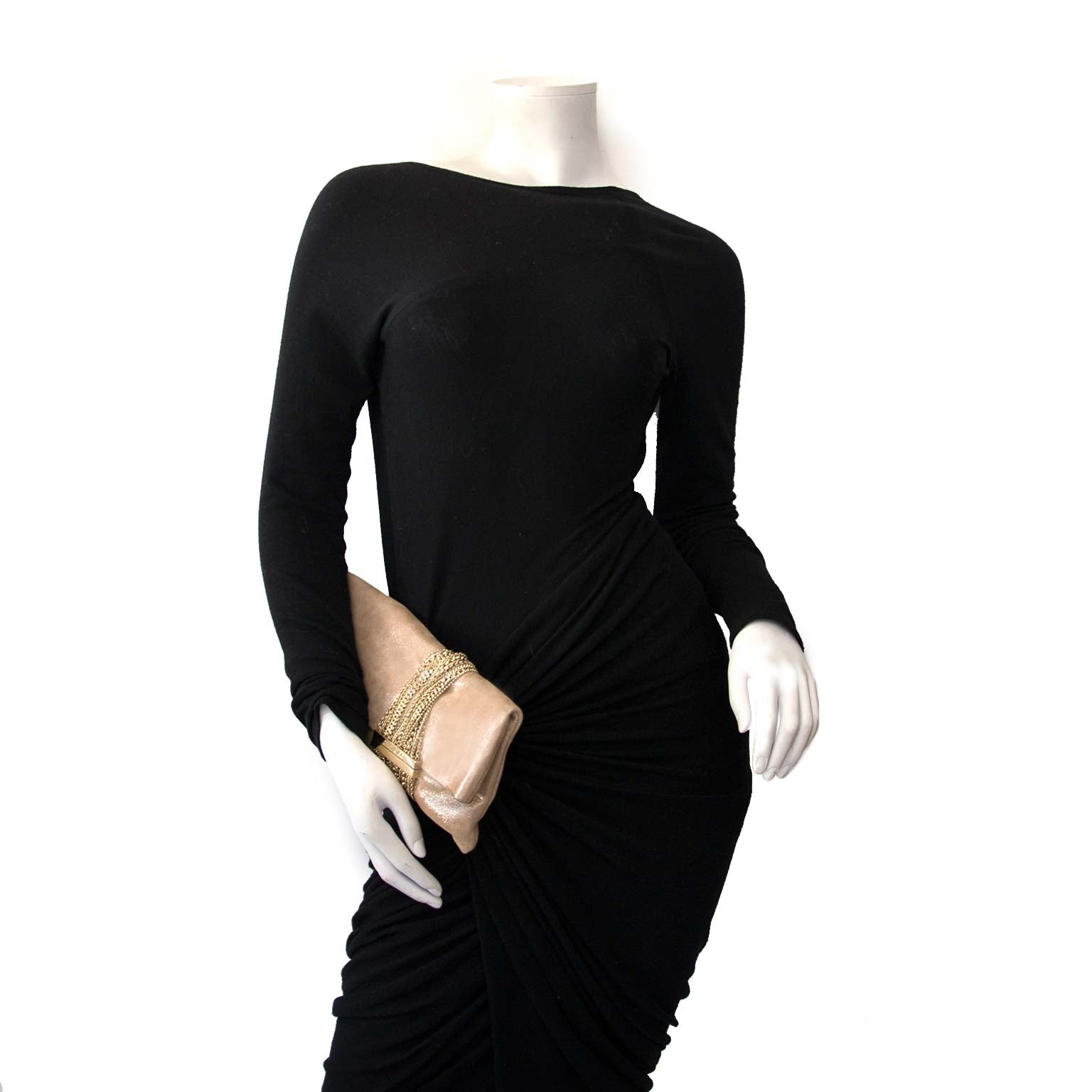 Jimmy Choo Chandra Sand Summer Suede Clutch online available at online shop labellov antwerp belgium