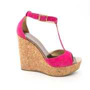 Jimmy Choo Pink Cork Wedges - Size: 39,5 at the best price 2017