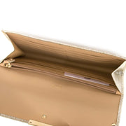 metallic silver jimmy choo clutch now online at labellov vintage fashion webshop belgium