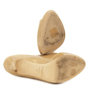 Authentieke tweedehands vintage Jimmy Choo Patent Leather Peep Toe Pumps online shoppen webshop LabelLOV