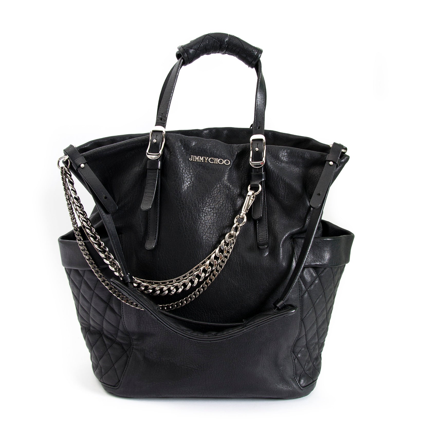 Jimmy Choo Black Blare Tote