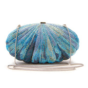 Buy an authentic secondhand Judith Lieber Blue Shell Clutch at the right price