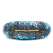 Koop tweedehands Judith Lieber Blue Shell Clutch aan de juiste prijs