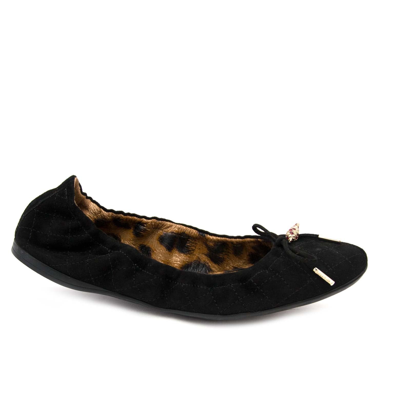 Roberto Cavalli Black Ballet Flats - Size 38 Buy authentic designer Robertp Cavalli secondhand shoes at Labellov at the best price. Safe and secure shopping. Koop tweedehands authentieke Roberto Cavalli schoenen bij designer webwinkel labellov.