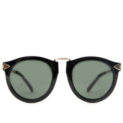 koop veilig online tegen de beste prijs Karen Walker Black Metal Harvest Sunglasses