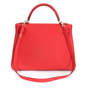 acheter en ligne pour le meilleur prix sac a main Brand New Hermes Kelly Geranium Retourne 32 Togo