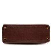 shop online your secondhand acheter en ligne pour le meilleur prix Hermes Chocolat Kelly Veau Grain Lisse