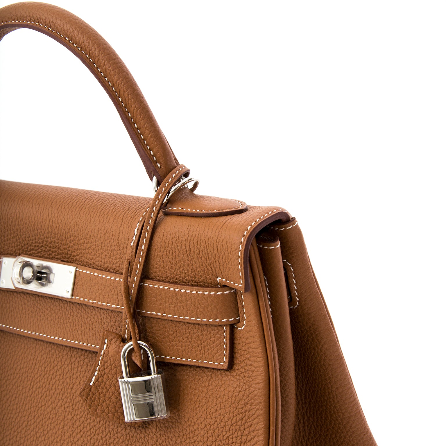 NOOIT GEBRUIKT Hermès Kelly 32 Gold Togo PHW