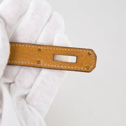 Tweedehands Hermès Kelly 28 Caramel Buffalo GHW online kopen met veilige betaling en verzekerde verzending