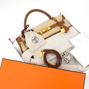 shop safe online at the best price Brand New Hermes Kelly Retourne 32 Togo GHW like new webshop www.labellov.com