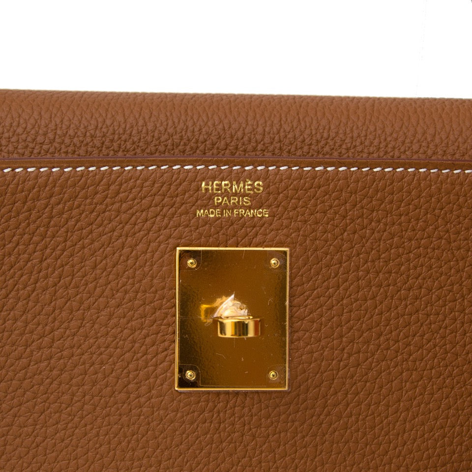 koop veilig online aan de beste prijs Brand New Hermes Kelly Retourne 32 Togo GHW webshop labellov.com