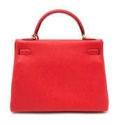 100% authentieke hermes kelly rouge tomate 32 taurillon clemence nu online bij labellov.com