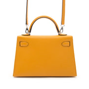 shop safe online at the best price brand new rand New Hermes Mini Kelly Moutarde