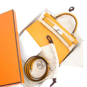 100% authentic brand New Hermes Mini Kelly Moutarde brand new worldwide shipping