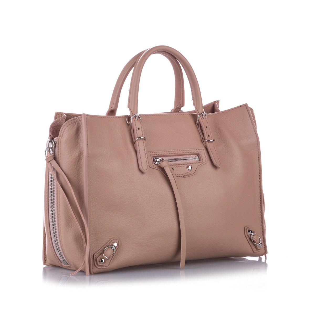 Sac cabas Balenciaga Papier A6 Sable Beige