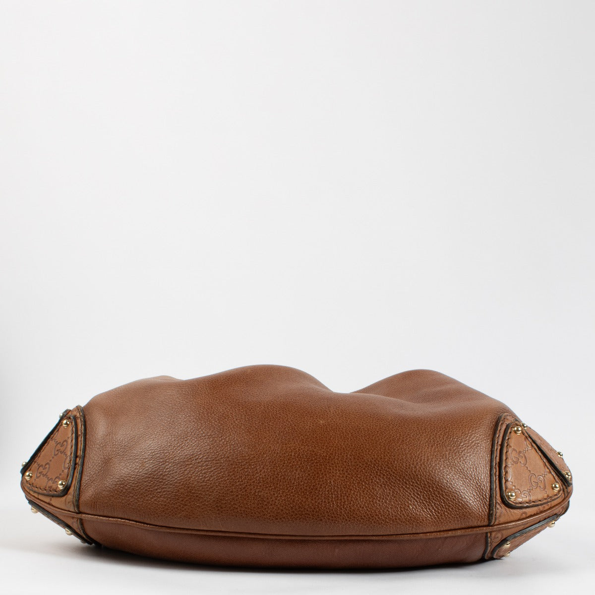 Gucci Brown Leather Indy Large Bag