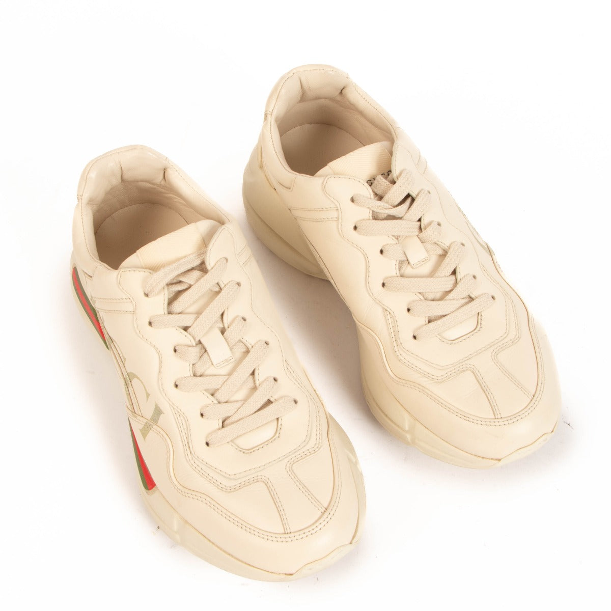 Gucci Beige Rhyton Sneakers
