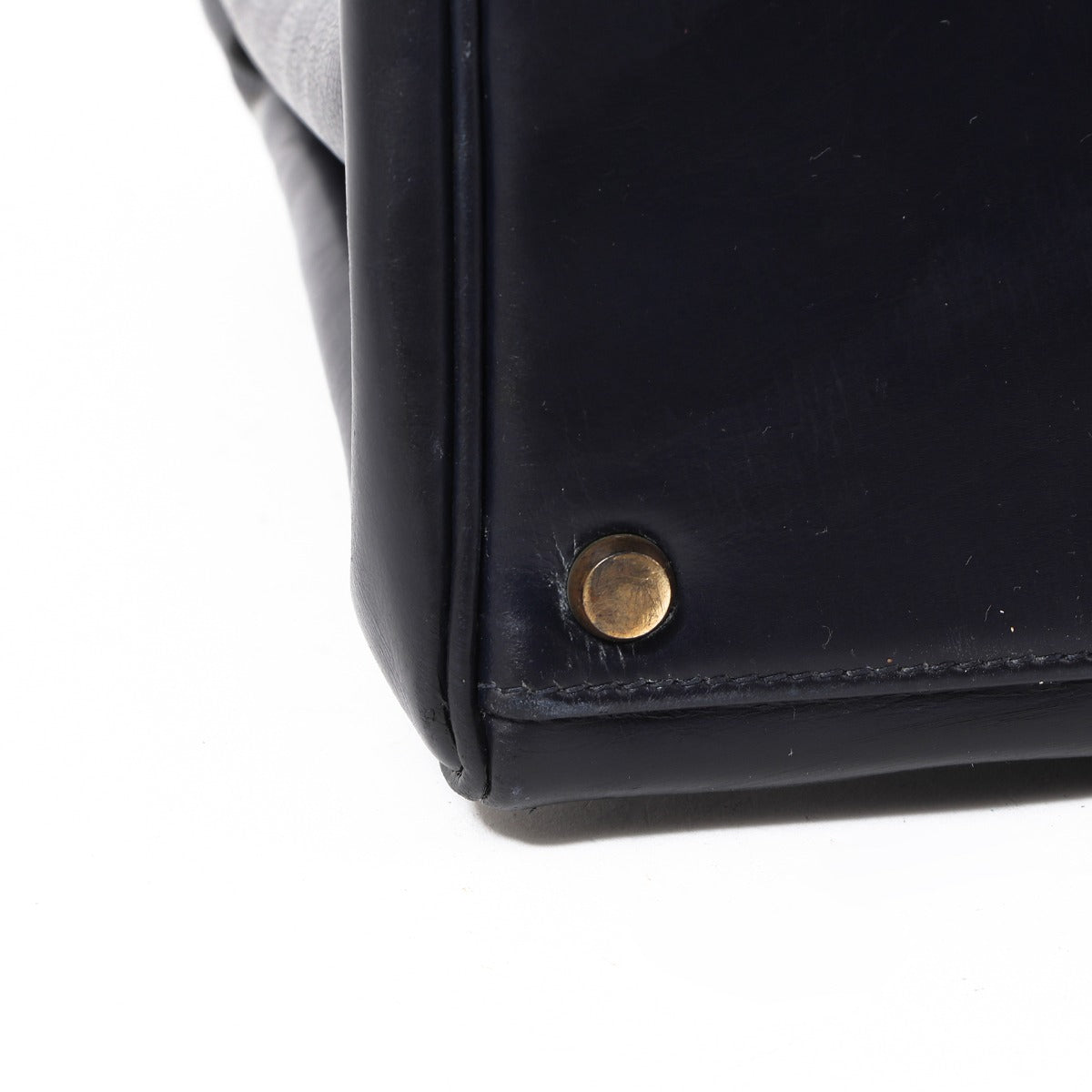 Hermès Vintage Kelly 32 Blauw Box GHW